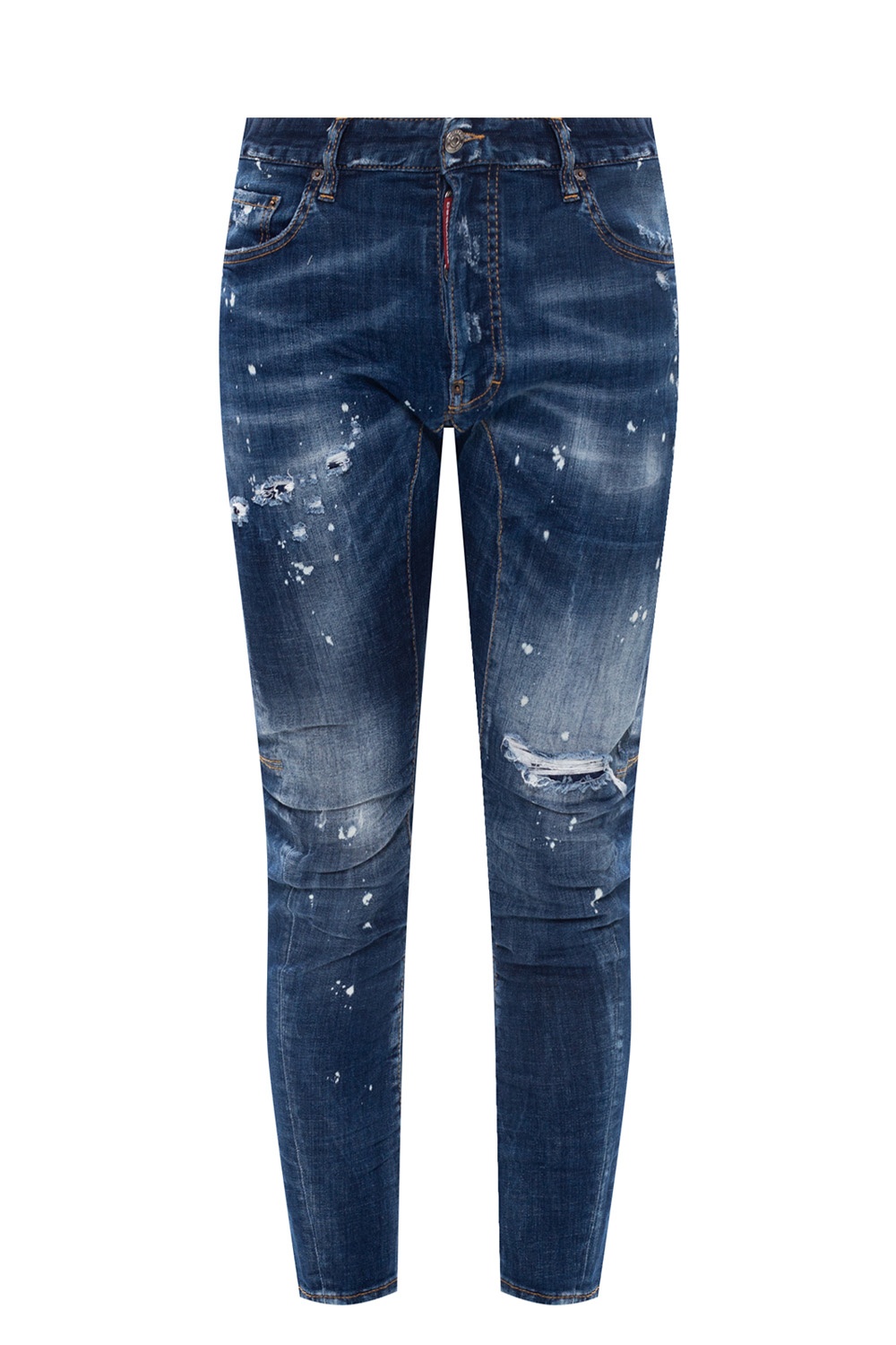 Tidy Biker Jean' jeans Dsquared2 - Camellia 3 4 Sleeve Cotton